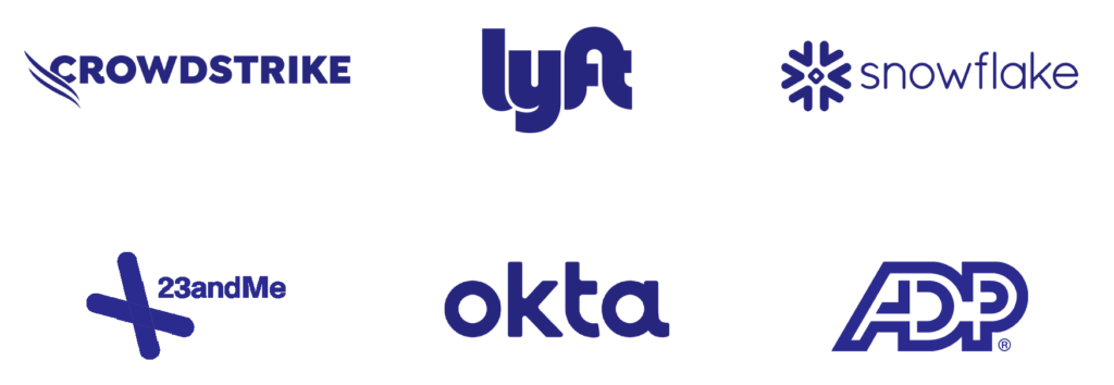 A collection of Code42's innovative customers including Lyft, Okta, CrowdStrike and more.